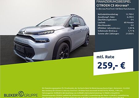 Citroën C3 Aircross PureTech 130 Shine Pack Automatik