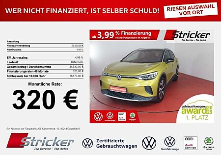 VW ID.4 Volkswagen 1st 150/77 320,-ohne Anzahlung AHK Wärmepum