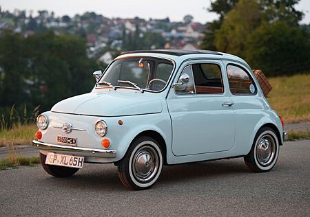 Fiat 500 F - Aquamarin Blau - Getriebe synchronisiert