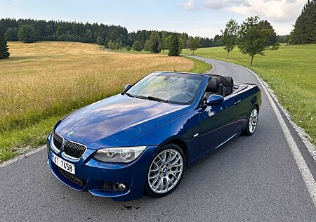 BMW 335i e93 cabrio, LeMans Blue, DKG, M-paket,