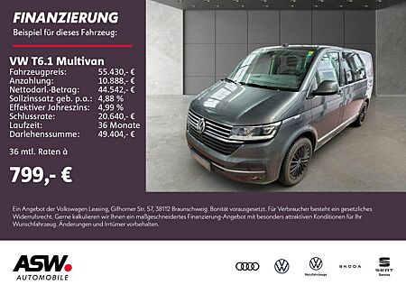 VW T6 Multivan Volkswagen T6.1 Multivan Gen Six 2.0TDI DSG LED PDC v/h AHK