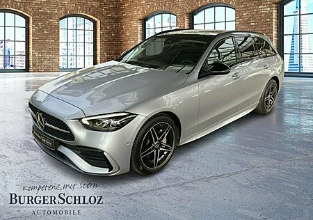 Mercedes-Benz C 180 T AMG Pano Night SpurW W-Paket PDC SHZ LM
