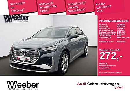 Audi Q4 e-tron s line NAVI*LED*LEDER*RFK*20LM*GRA Son