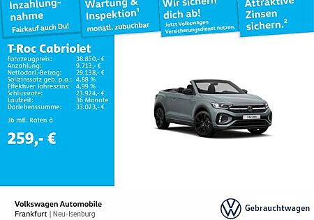 VW T-Roc Volkswagen Cabriolet R-Line 1.5 l TSI OPF 110 kW (150