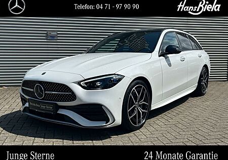 Mercedes-Benz C 300 d T AMGPrem/Night/19/Bur/DigLi/360/AHK/Pan