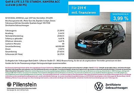 VW Golf Volkswagen 8 LIFE 1.5 TSI STANDH. KAMERA ACC