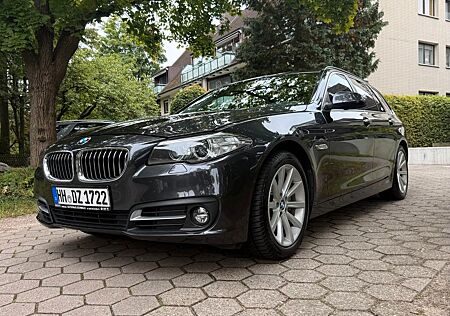 BMW 525d Touring 8-fach bereift M-Felgen