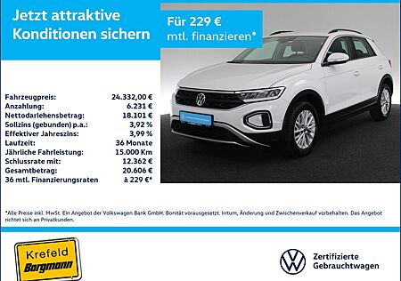 VW T-Roc Volkswagen 1.5 TSI Life LED ACC NAVI SHZ PDC KLIMA
