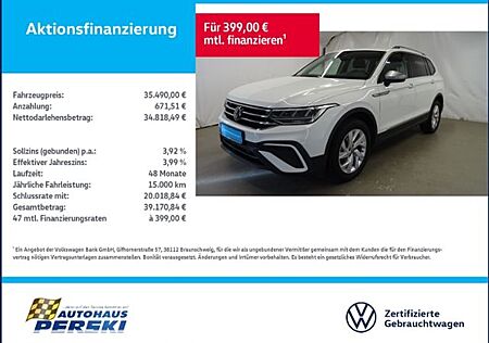 VW Tiguan Allspace Volkswagen 2.0 TDI Live DSG 7-Sitzer KLIMA,