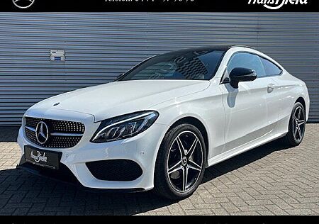 Mercedes-Benz C 200 4M Coupé AMG/Night/Bur/Pano/ILS/AHK/Standh