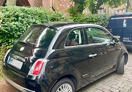 Fiat 500 1.2 8V Pelle Frau Leder Klimaautom. Hubdach