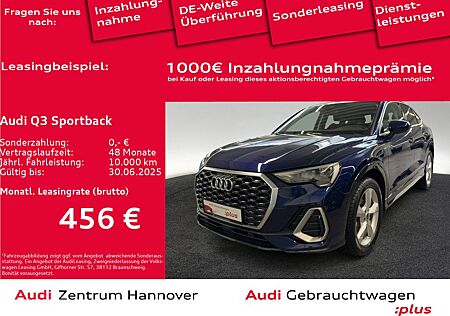Audi Q3 Sportback S line 35 TFSI AHK virtual ACC Navi