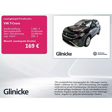VW T-Cross leasen