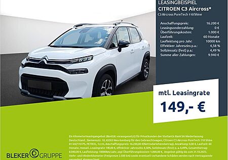 Citroën C3 Aircross PureTech 110 Shine