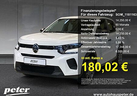 Citroën C3 PureTech 100 S&S You +PDC+Klima+LED+HUD