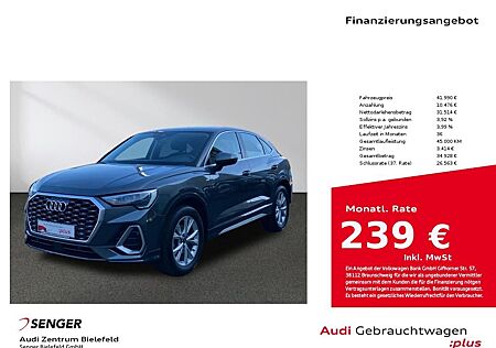 Audi Q3 Sportback S line 35 TFSI S tronic MMI LED AHK