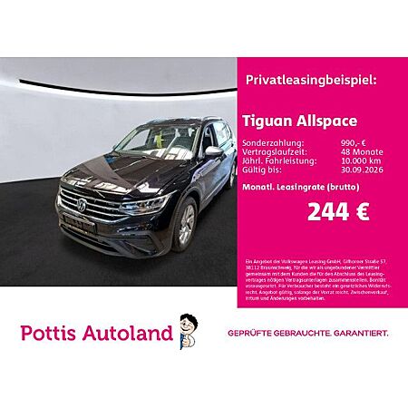 VW Tiguan Allspace leasen