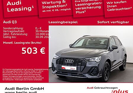 Audi Q3 S line 35 TFSI S tr. AHK LED NAVI PDC VIRTUAL