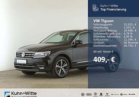 VW Tiguan Volkswagen 2.0 TDI Highline 4M *Pano*AHK*RFK*StandH*