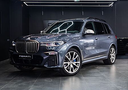 BMW X7 M50d 6Seat Merino Skylounge Crystal 46k NET