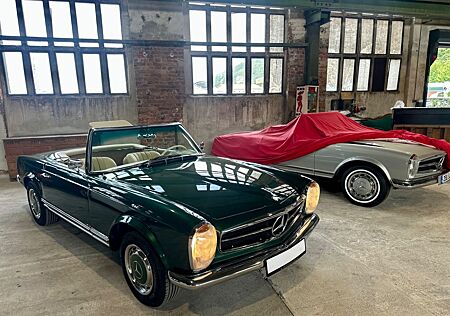Mercedes-Benz 250 gebraucht kaufen Mercedes-Benz 250 250SL W113 PAGODE 4-Gang Hand grün-beige selten!