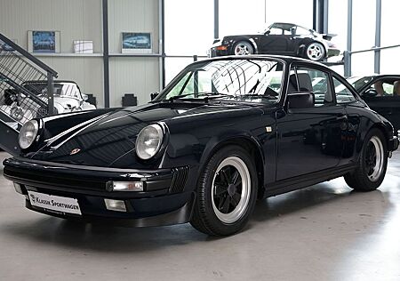 Porsche 911 Urmodell 3.2 Carrera, deutsch,1988, 17 Wartungen, perfekt