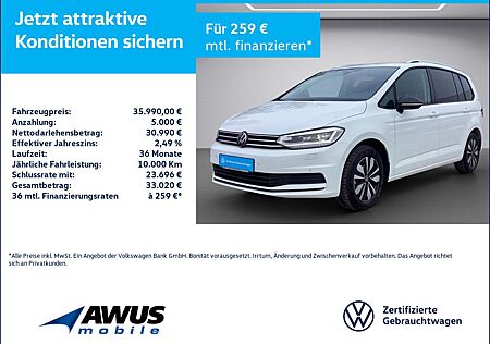 VW Touran Volkswagen 1.5TSI DSG Goal AHK