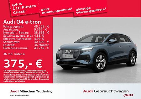 Audi Q4 e-tron 45 qu. Interieur S line Assistenz-Pake