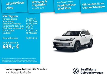 VW Tiguan Volkswagen Elegance 1,5 eHybrid DSG AHK IQ.DRIVE NAV