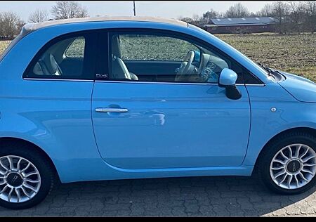 Fiat 500C Babyblau Top*