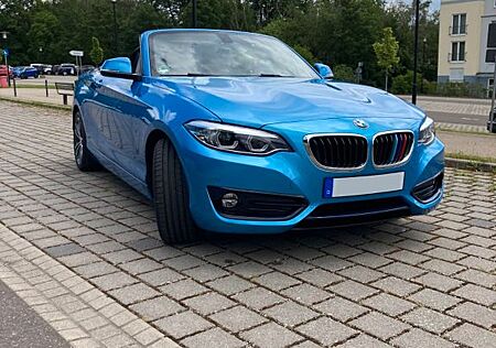 BMW 218d Cabrio Sport Line Facelift