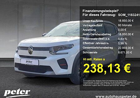 Citroën C3 MAX 100PS +Navi+Head-UP+Kamera+Klima