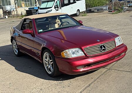Mercedes-Benz SL 500 Bernsteinrot AMG Paket Xenon VIDEO
