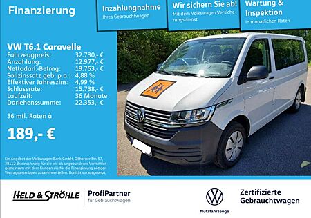VW T6 Caravelle Volkswagen T6.1 Caravelle Trendline 2.0 TDI 9SITZE PDC