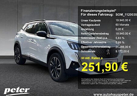 Peugeot 2008 e- GT Pack 136 +Kamera+11KW-OBC+SHZ+PanoDach