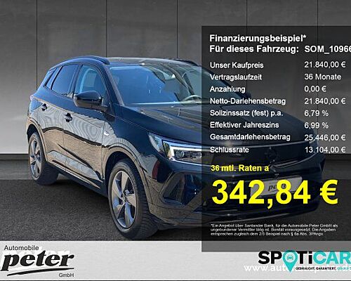 Opel Grandland 1.2 Turbo GS Line Klimaautomatik Sitzh
