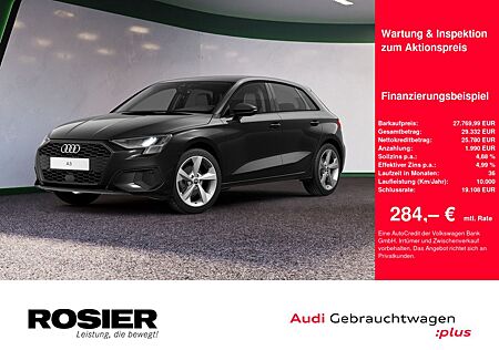 Audi A3 Sportback 35 TFSI S tronic ACC LED NAVI SHZ