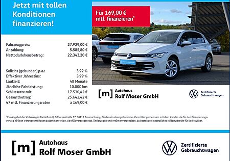 VW Golf Volkswagen VIII PA Life 1.5 eTSI 85kW DSG #AppConnect