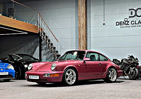 Porsche 964 911 Carrera 2 Coupe /Sammlerzustand / Himbeerrot