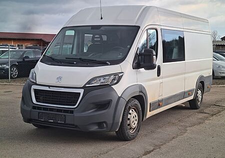Peugeot Boxer lang hoch 6 Sitze Klima Kamera Stdhzg