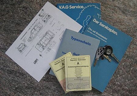VW Golf Volkswagen 1 aus 1. Hand Original Sondermodell RABBIT