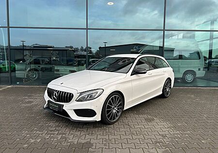 Mercedes-Benz C 200 C200 T AMG-Line Night LED Kamera Burmester 19"