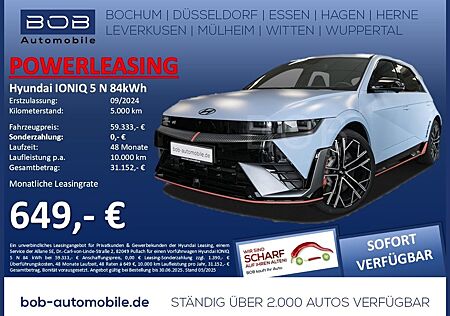 Hyundai IONIQ 5 N 84 kWh 4WD Sitz-P. 8-fach bereift NAVI