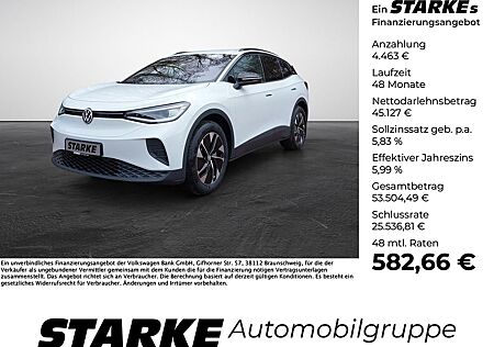 VW ID.4 Volkswagen Pro Goal AHK Standheiz Navi LED Kamera PDC