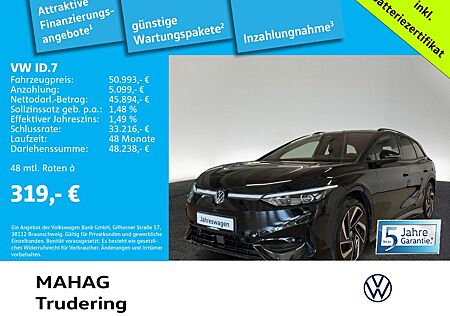 VW ID.7 Volkswagen Tourer Pro 210kW Black Style IQ.LIGHT IQ.DR