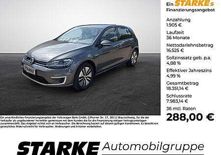 VW Golf Volkswagen e- Comfortline Navi LED PDC LM Klima