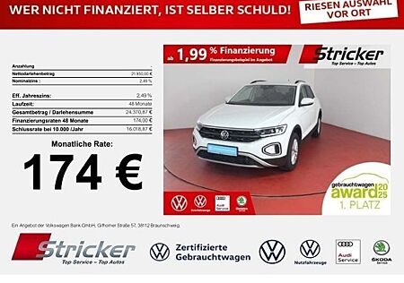 VW T-Roc Volkswagen Life 1.0TSI 174,-ohne Anzahlung Navi Sitzh