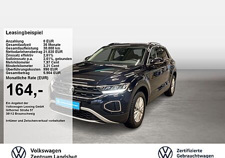 VW T-Roc Volkswagen Life 1.0 TSI ParkAss. LED LM KlimaA Navi