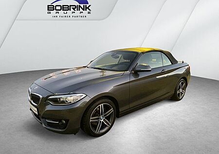 BMW 220 i Cabrio Sport Line Xenon Lenkradhzg HiFi