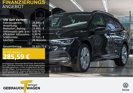 VW Golf Volkswagen Variant 2.0 TDI DSG STYLE NAVI LED SiHZG KA